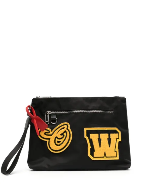 Off-White Hard Core Patches clutch bag