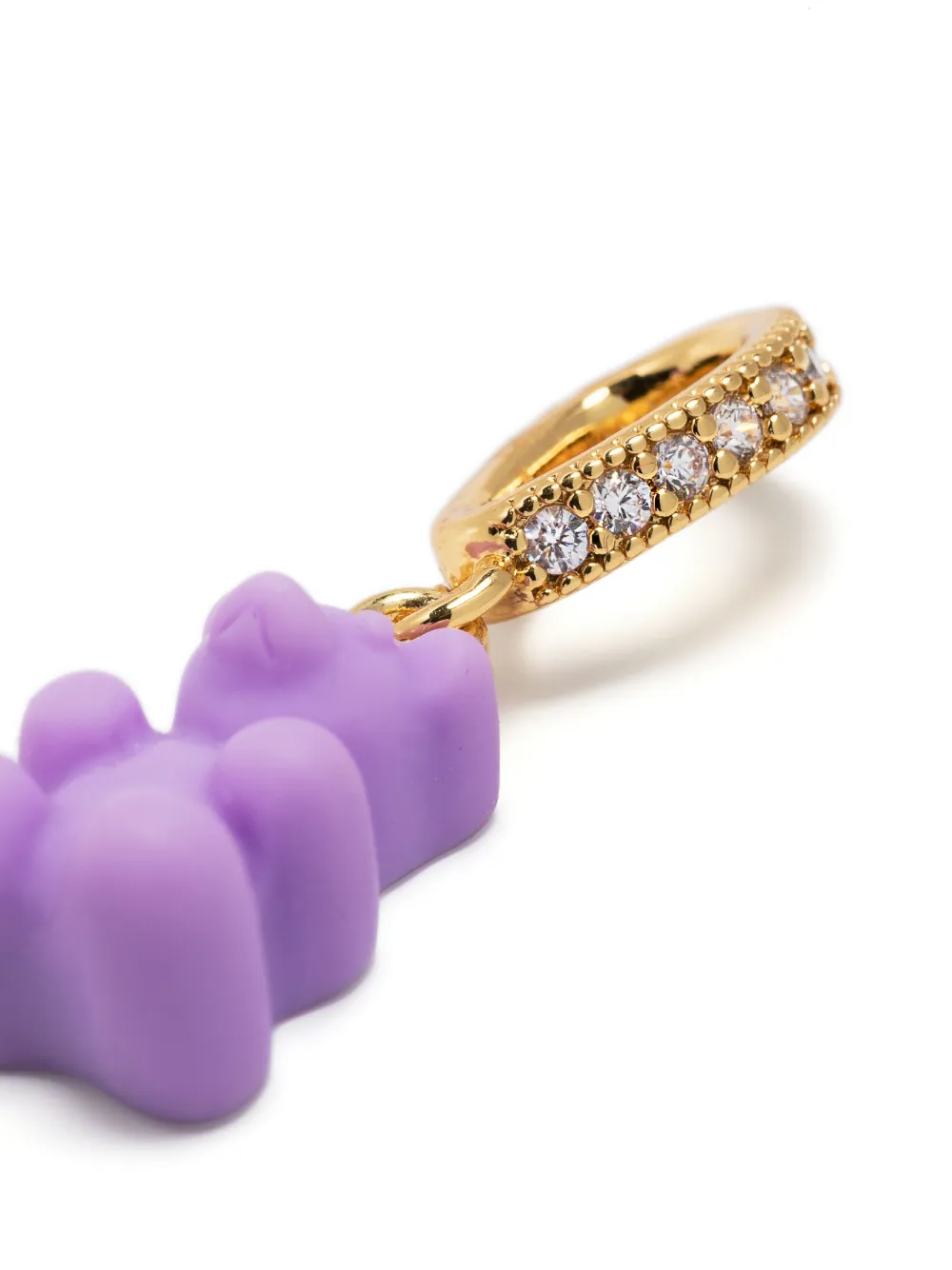 Crystal Haze Hanger verfraaid met kristallen - Paars