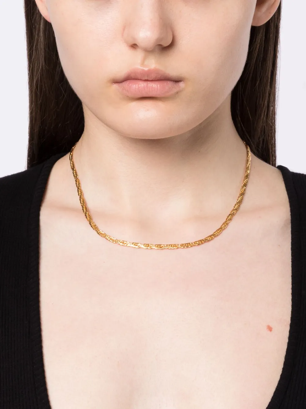 Crystal Haze Halsketting - Goud