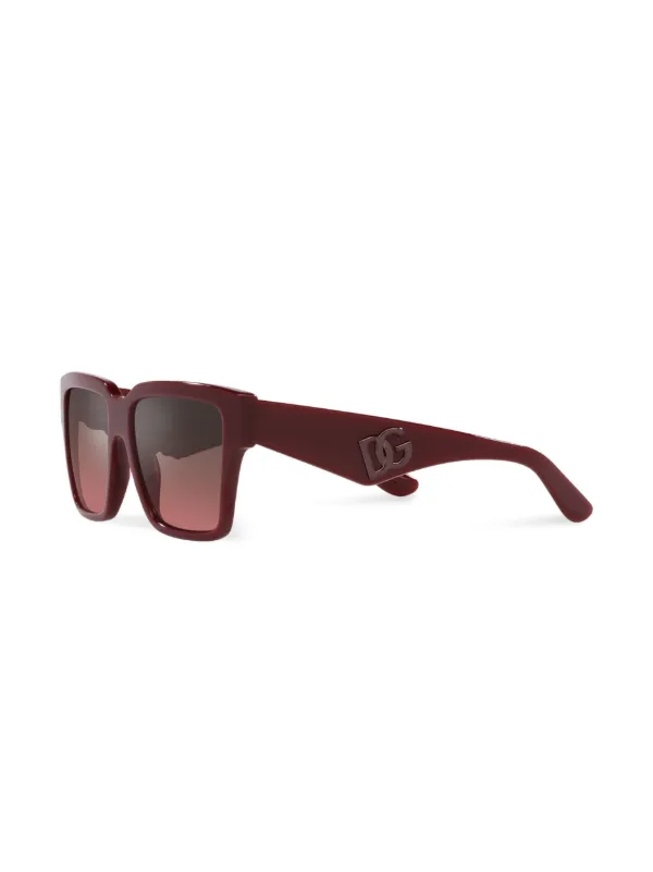 Dolce & Gabbana Eyewear tinted-lenses square-frame  display picture 2