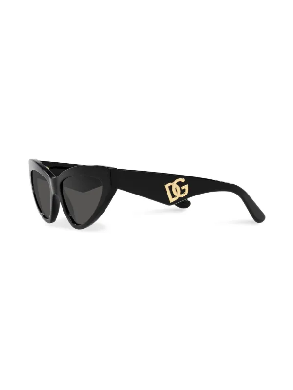 小物 Dolce & Gabbana sunglasses logo black DG Logo sunglasses in Black for Women | Dolce&Gabbana® US