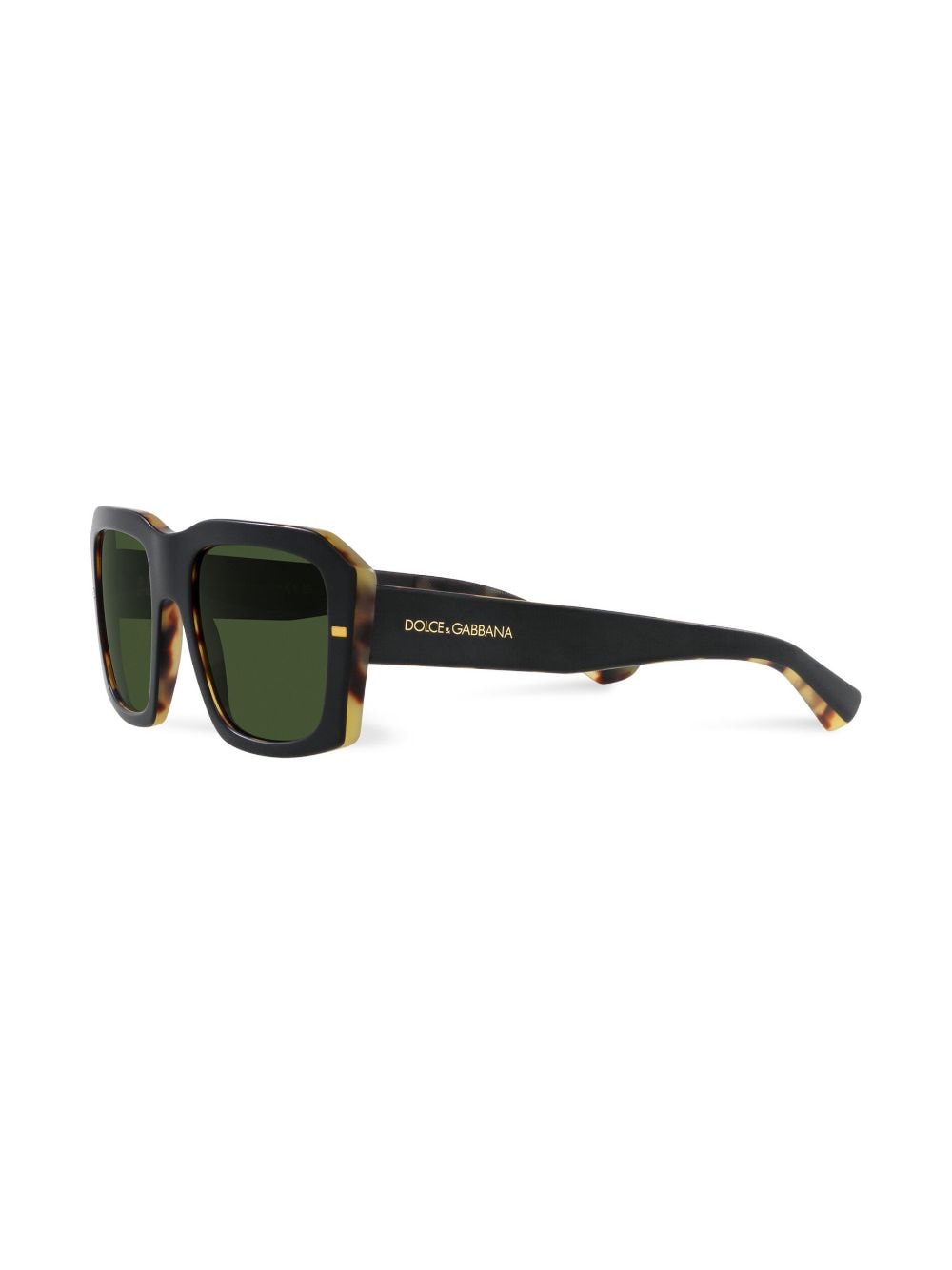 Shop Dolce & Gabbana Lusso Sartoriale Sunglasses In Schwarz