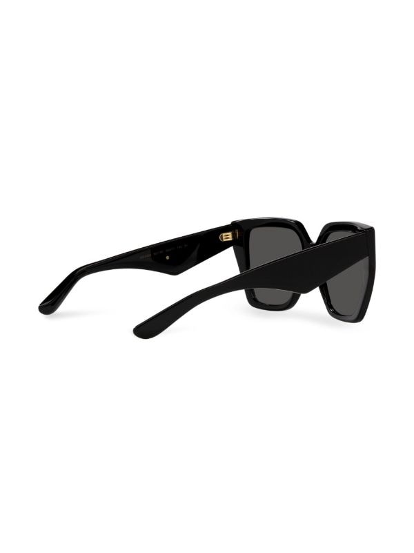 Dolce & Gabbana Eyewear square-frame logo-plaque Sunglasses - Farfetch