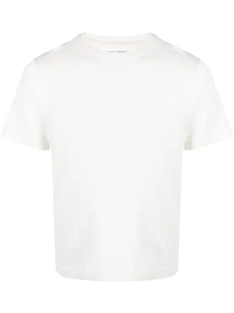 extreme cashmere round-neck cotton-cashmere T-shirt