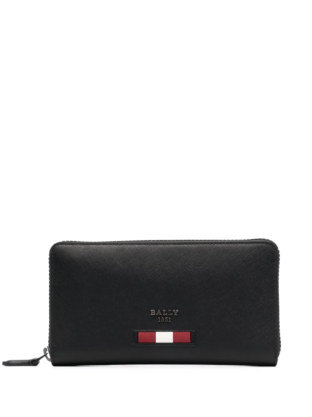 Bally logo-embellished rectangle wallet - Black