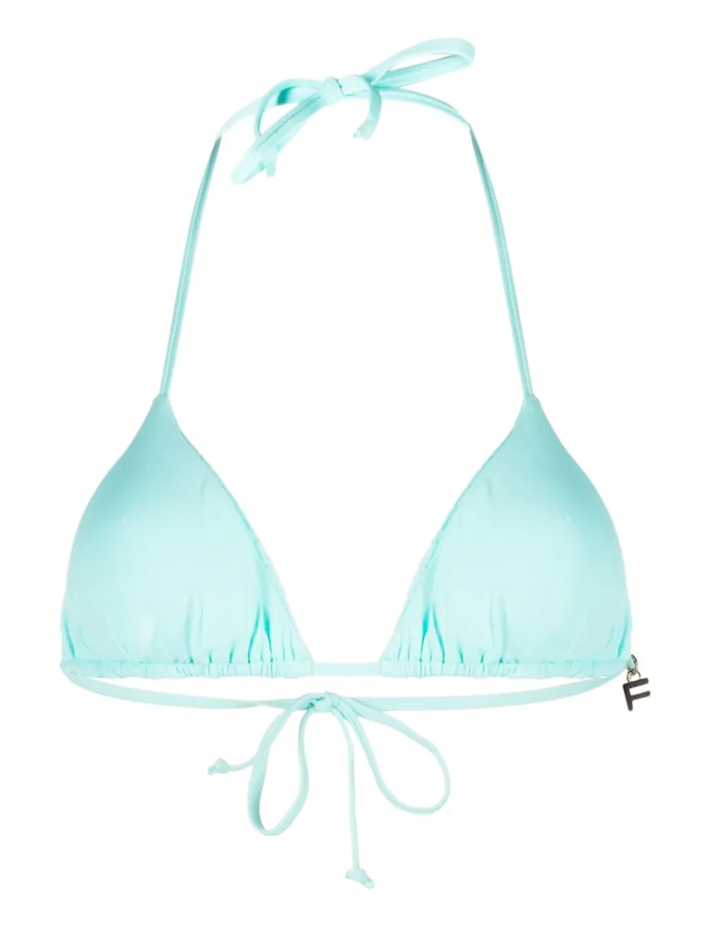 Fisico triangle-cup bikini top - Blue