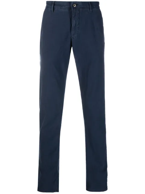 Incotex straight-leg cotton trousers