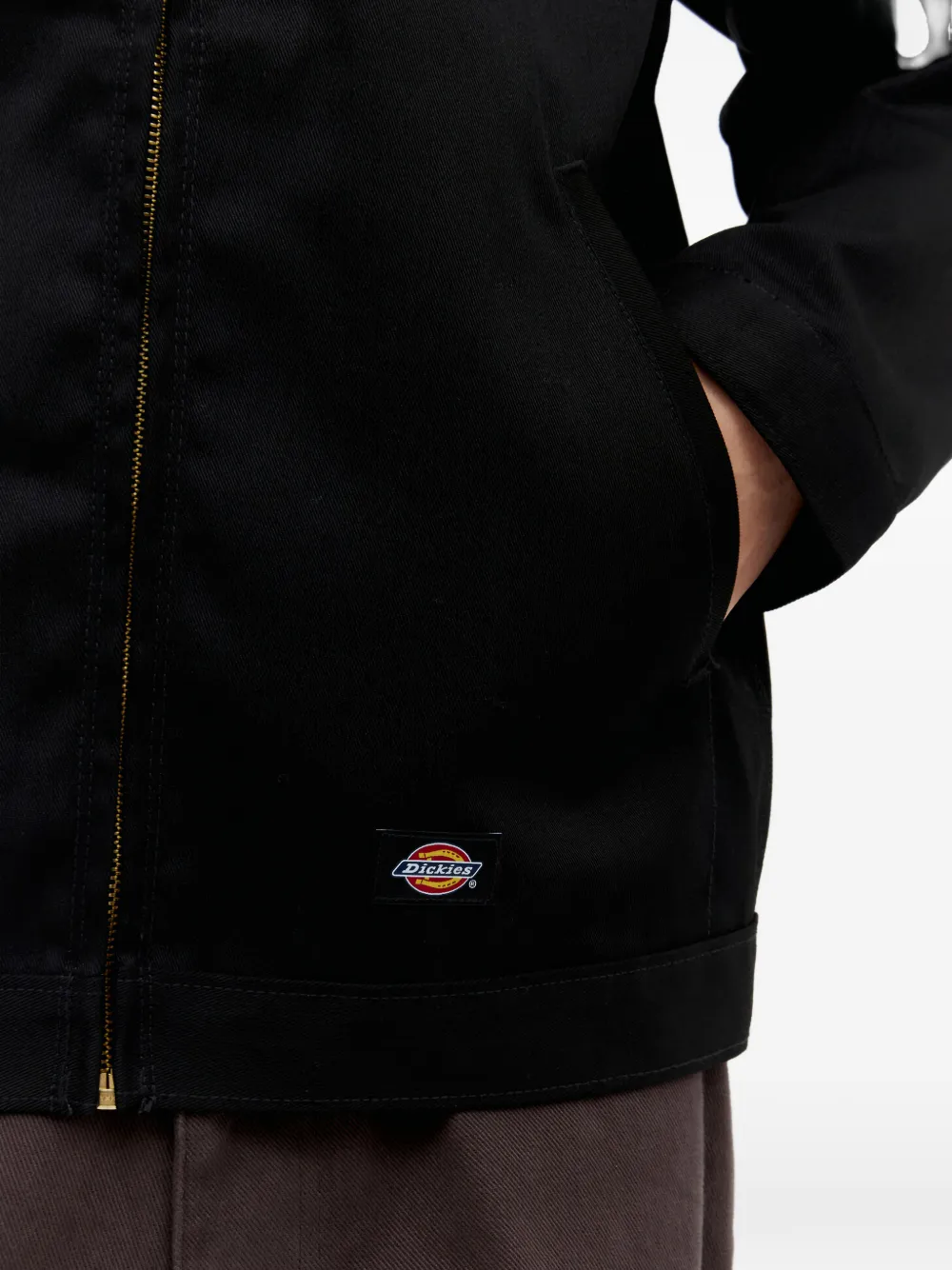 Dickies Construct Jack met rits Zwart
