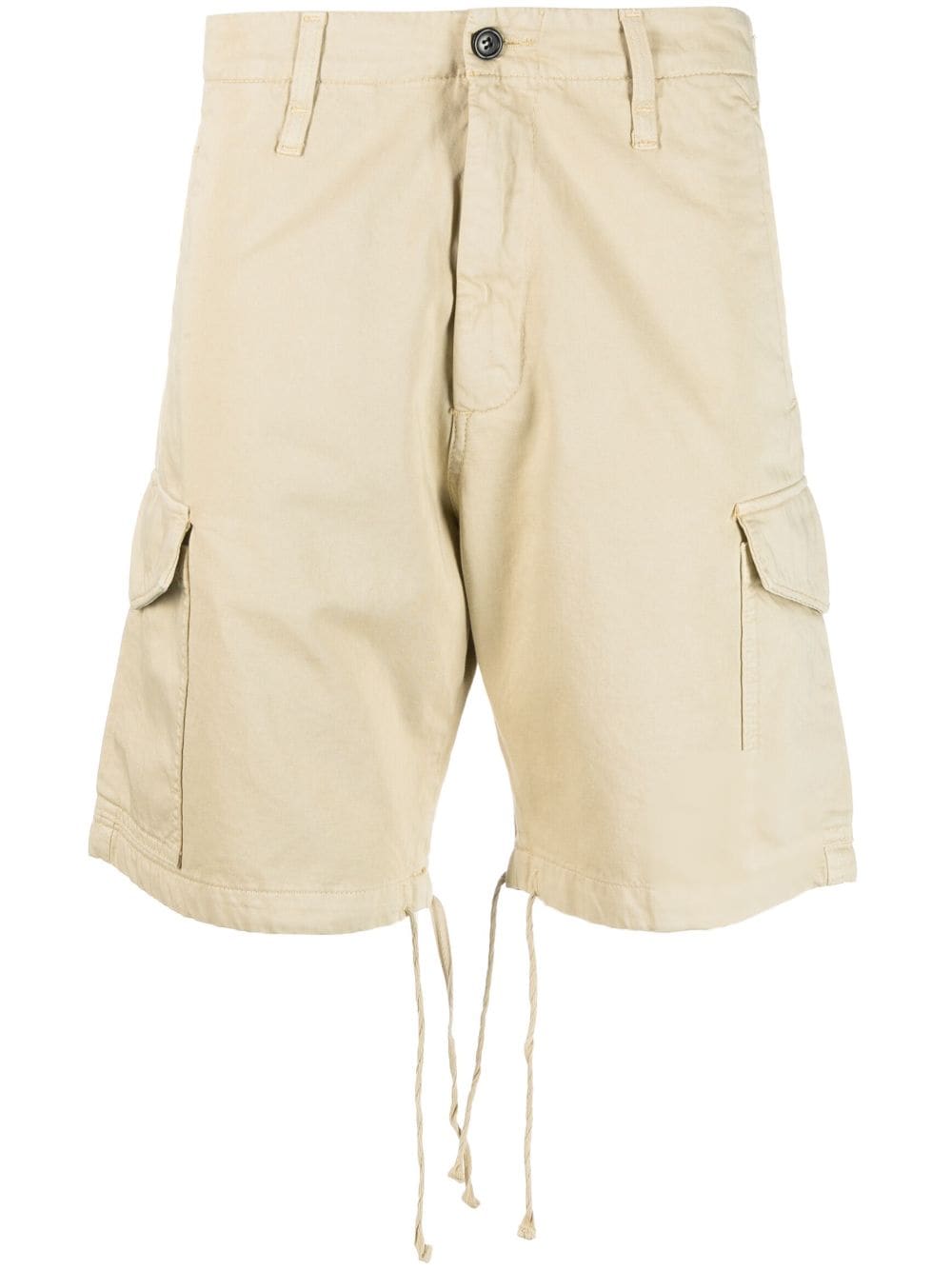 Haikure Knee-length Cotton Bermuda Shorts In Neutrals