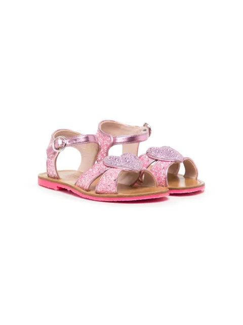 Sophia Webster Mini Sandalen mit Kristallen
