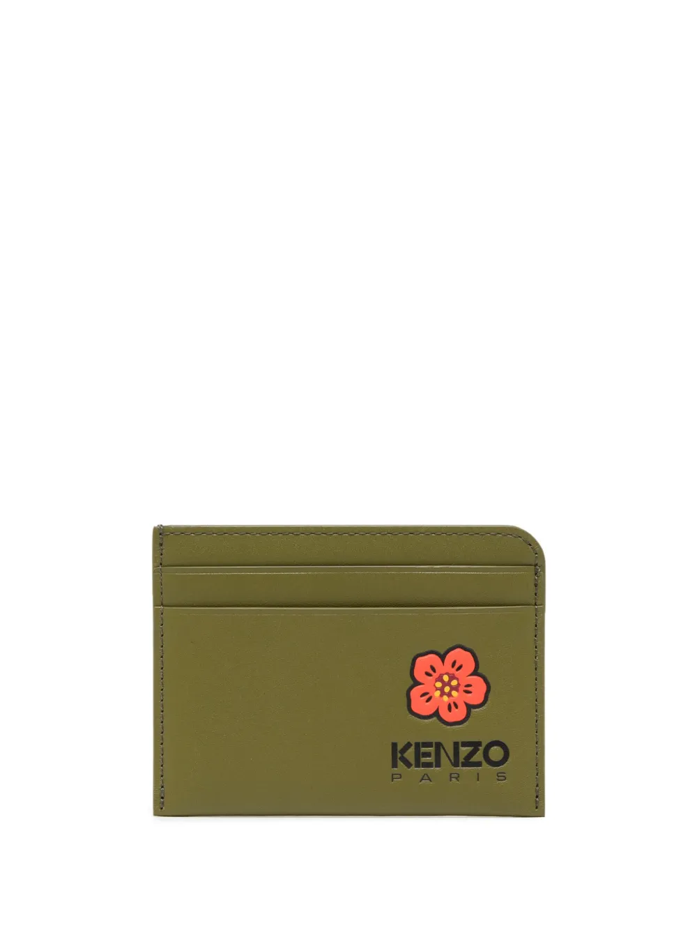 Kenzo Boke Flower Leather Cardholder - Farfetch