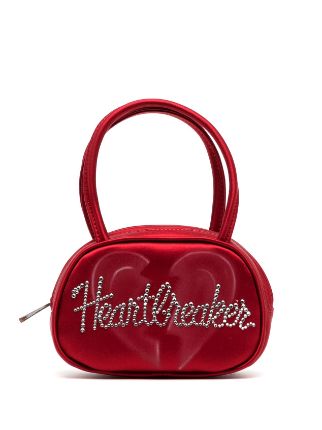 Heart Breaker Leather Purse - Red