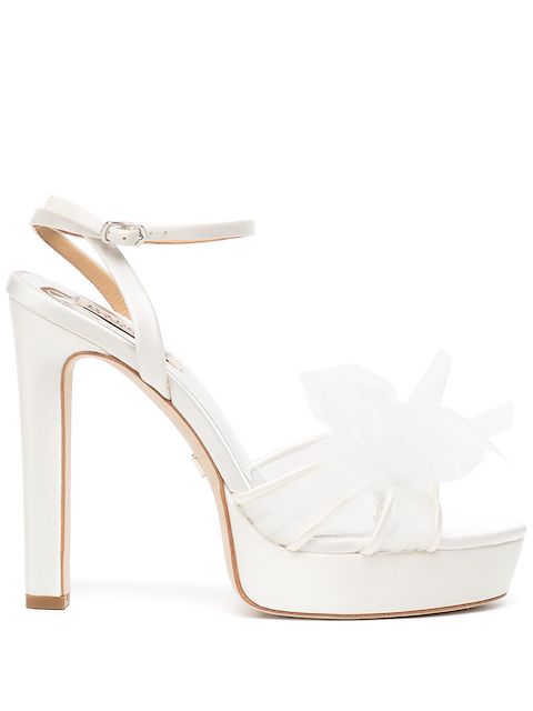Badgley Mischka Sophie 120mm platform sandals