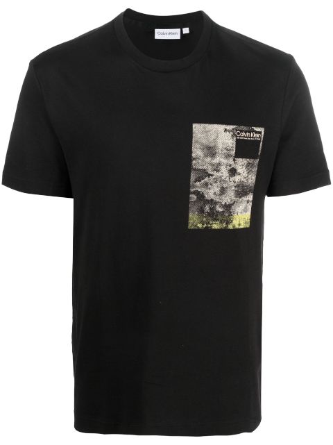 Calvin Klein - logo-print cotton T-shirt