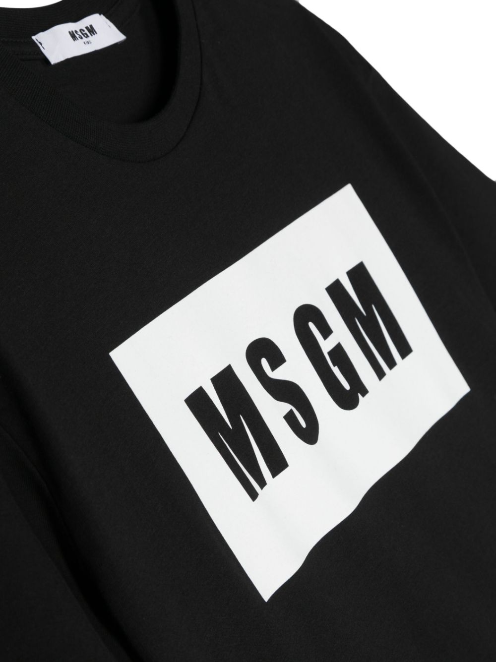 MSGM LOGO印花棉T恤 