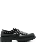 Alexander McQueen buckle-fastening tassel monk shoes - Black