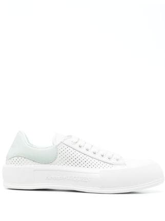 Alexander McQueen Side logo-print Detail Sneakers - Farfetch