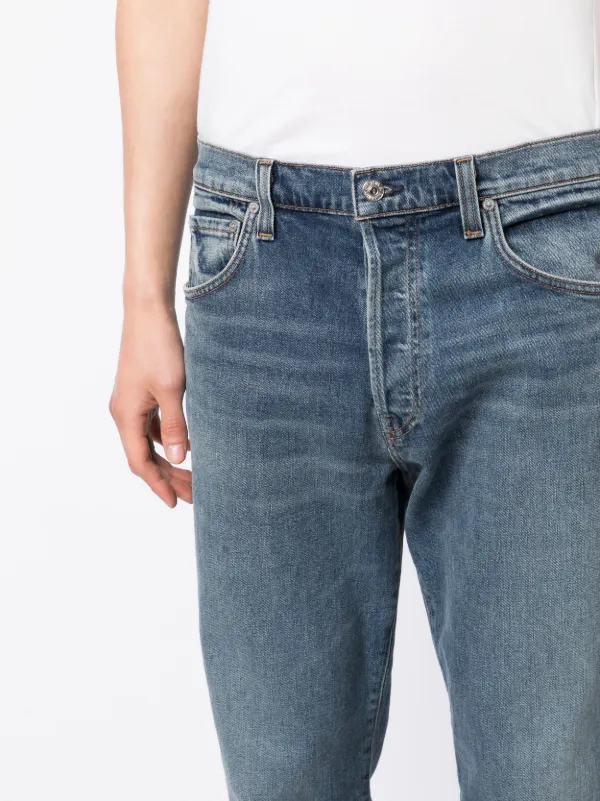 Citizens Of Humanity Jeans Rectos Con Efecto Lavado | Azul