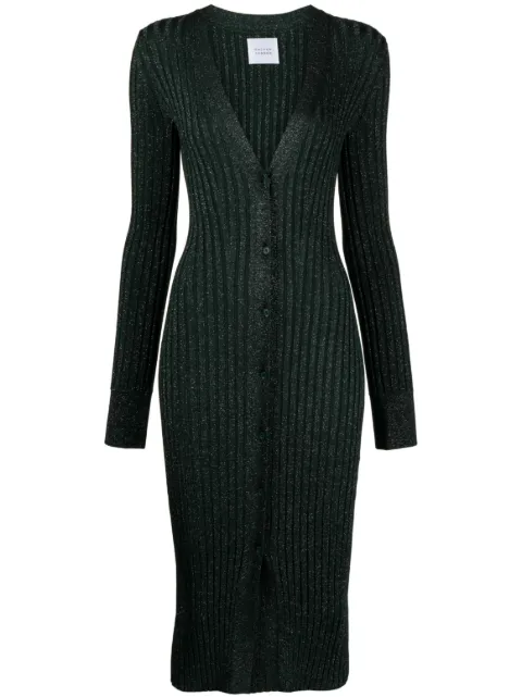 Galvan Rhea cardigan mididress