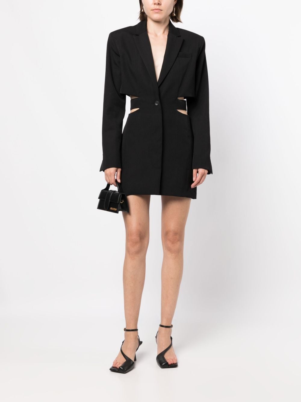 Jacquemus Mini-jurk - Zwart