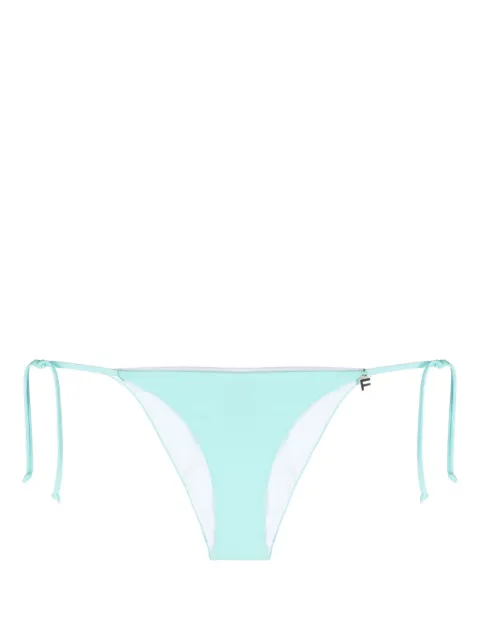 Fisico - logo-patch tie bikini bottoms