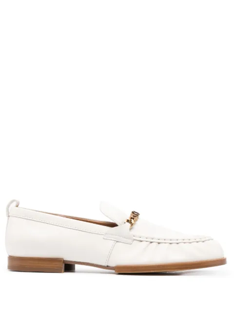Tod's logo chain-link loafers