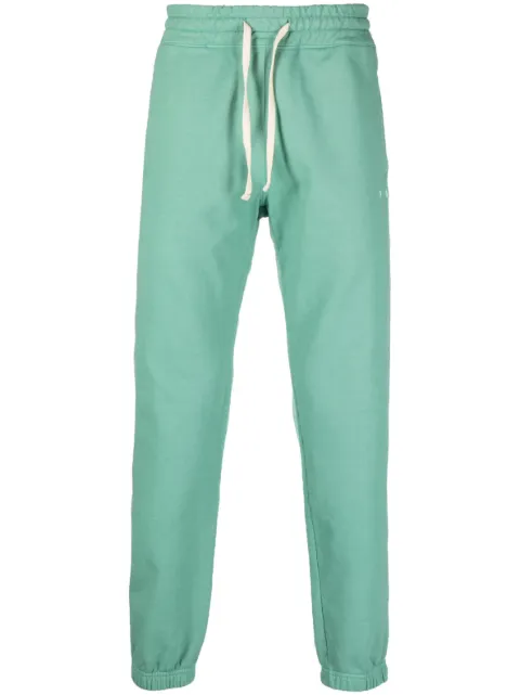 Paura drawstring cotton track pants