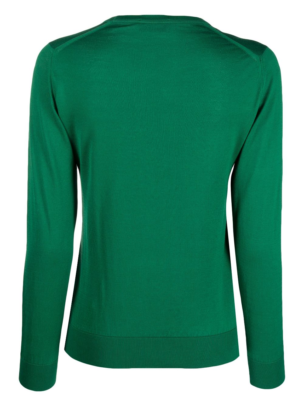 John Smedley Trui met ronde hals - Groen