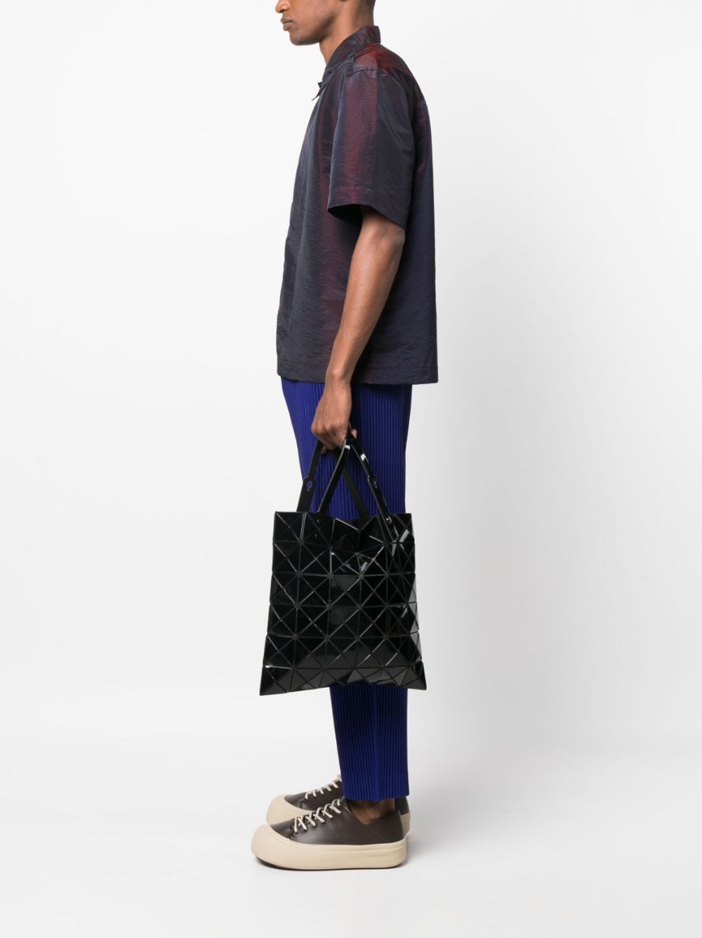 Bao Bao Issey Miyake Lucent geometrische shopper - Zwart