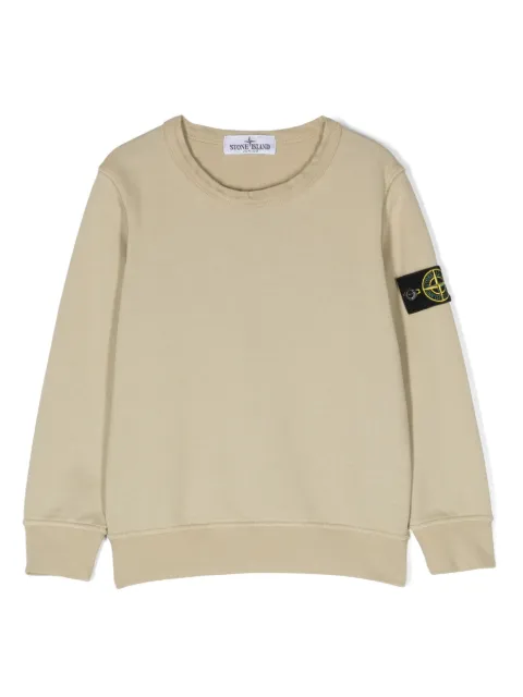 Stone Island Junior Compass-patch sweatshirt