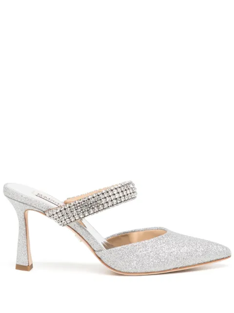 Badgley Mischka Sadiya jeweled mules