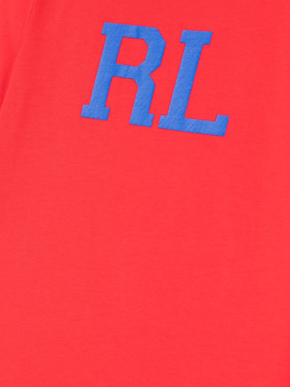 Shop Ralph Lauren Logo-print Cotton T-shirt In Red