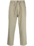 Universal Works drawstring straight trousers - Neutrals