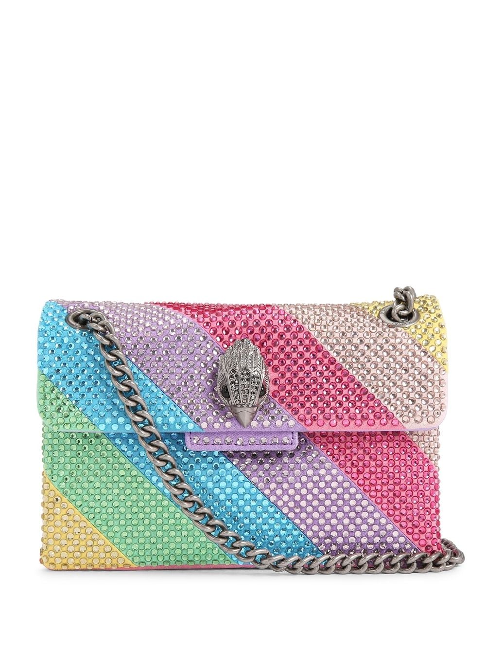 Kurt Geiger London crystal-embellished Mini Kensington Bag - Farfetch