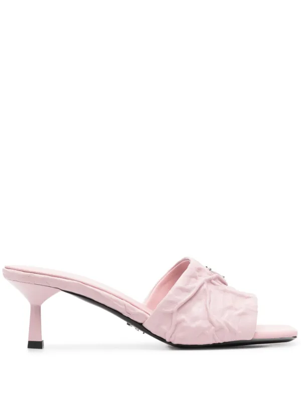 【PRADA】lady's triangleローズ ミュール gray／pink 19895697_44616375_600.jpg