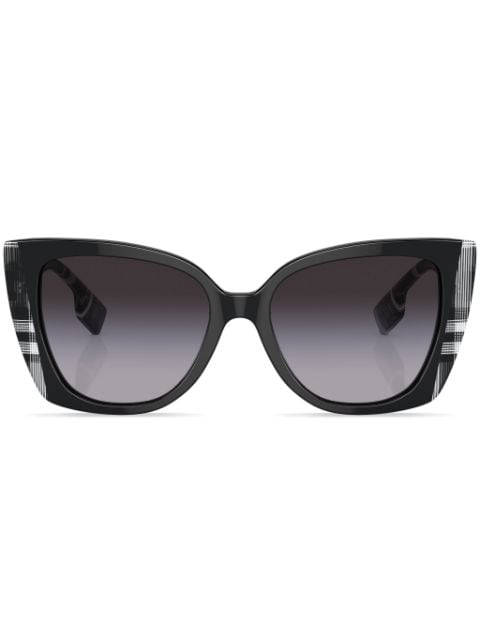 Burberry Eyewear oversized check-print sunglasses