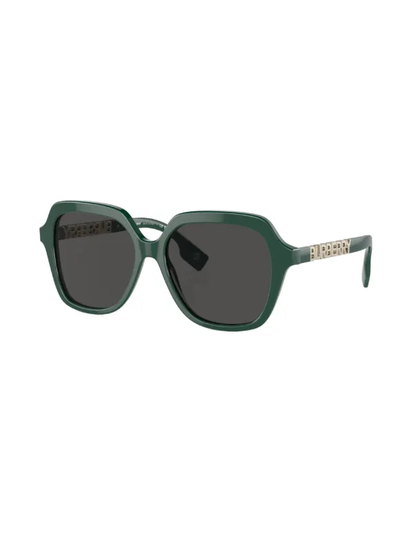 Burberry Eyewear Joni logo-lettering Sunglasses | Green 