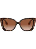 Burberry Eyewear Meryl tortoiseshell-effect sunglasses - Brown