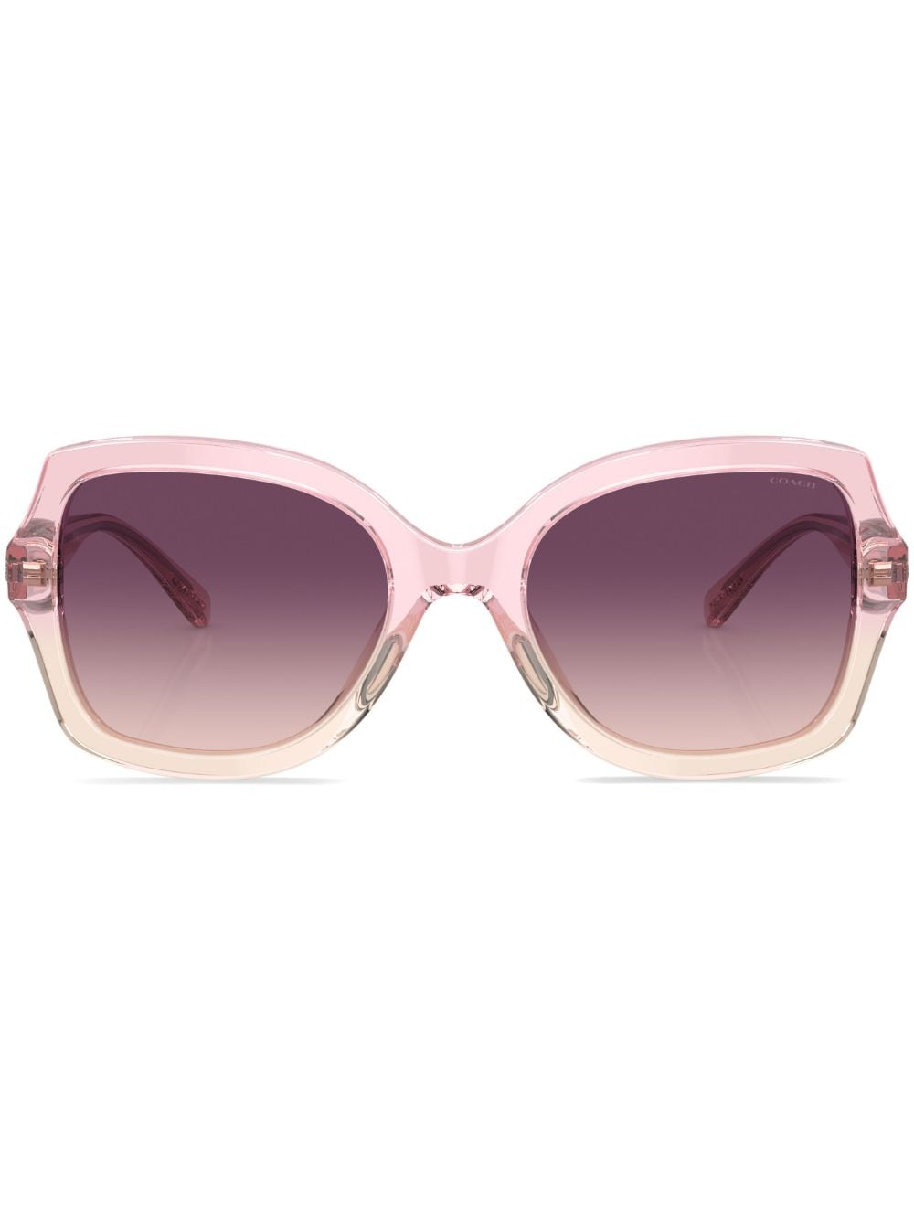 Coach Gradient-effect Sunglasses In Pink