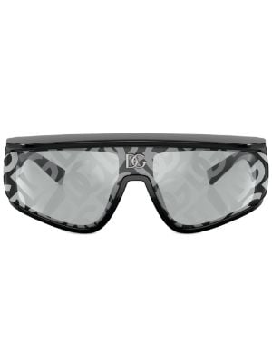 Dolce & Gabbana Eyewear Tinted Visor Sunglasses - Farfetch