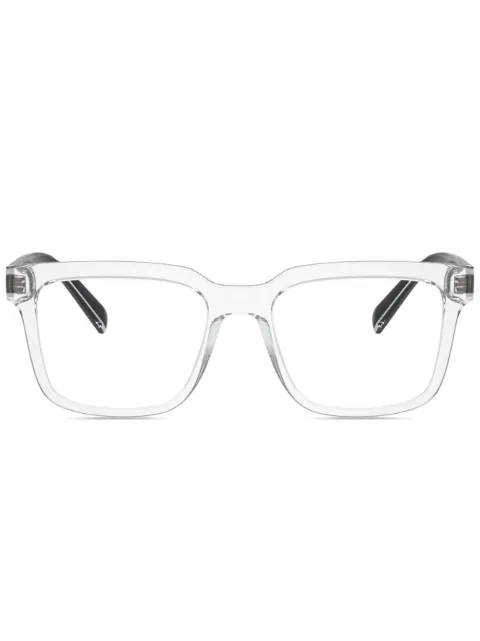 Dolce & Gabbana Eyewear logo-print square-frame glasses