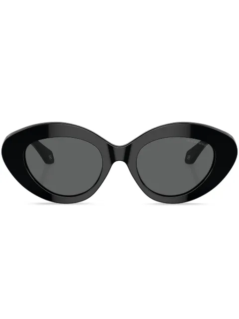 Giorgio Armani lunettes de soleil à monture ovale