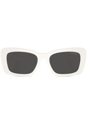 Miu Miu Eyewear ミュウミュウ・アイウェア スクエアフレーム