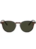 Oliver Peoples Riley round-frame sunglasses - Brown