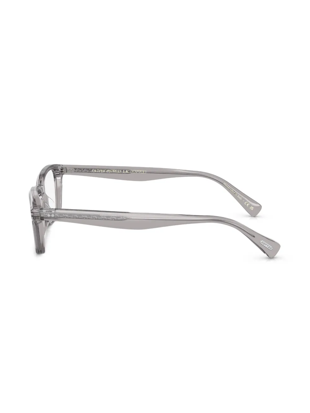 Shop Oliver Peoples Rectangle-frame Glasses In Grau