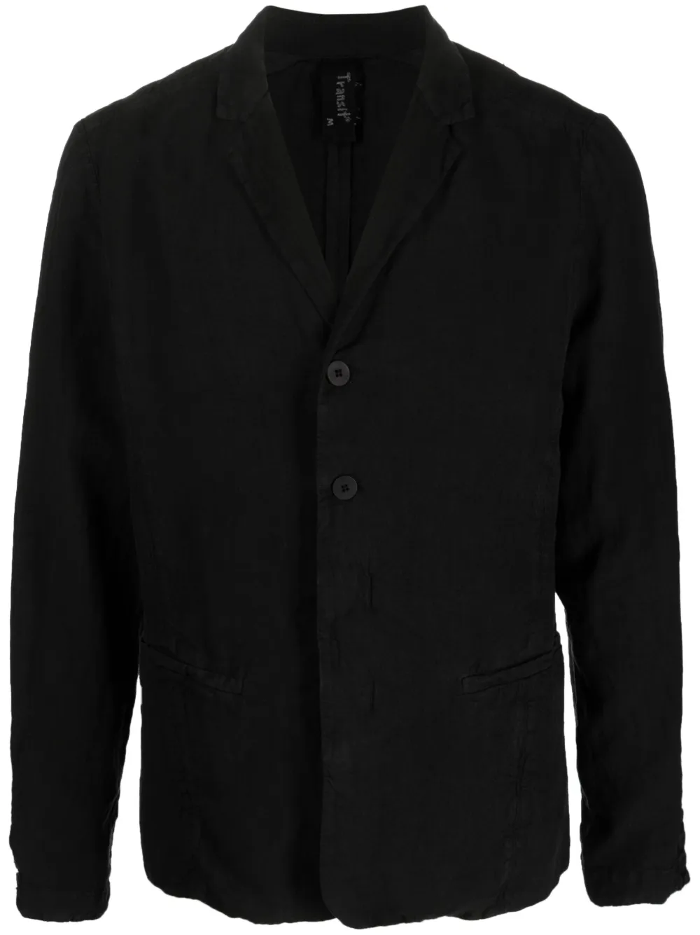Transit single-breasted blazer - Black