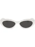 Prada Eyewear cat-eye frame sunglasses - White