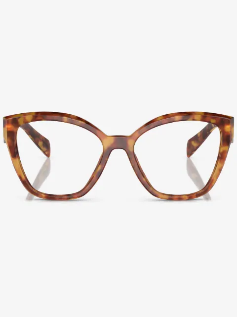 Prada Eyewear oversize frame glasses