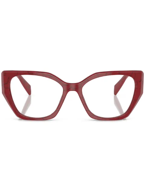 Prada Eyewear oversize-frame glasses 