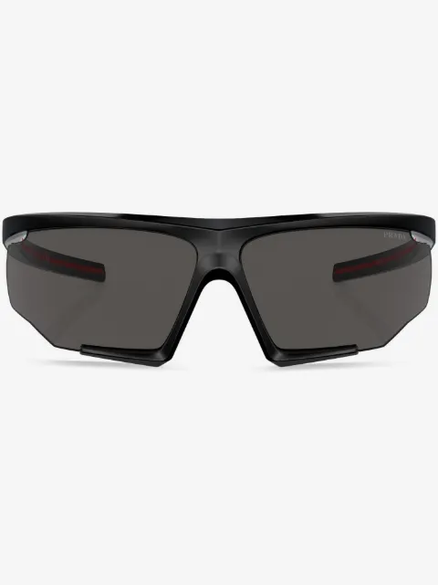 Prada Linea Rossa oversize-frame sunglasses 